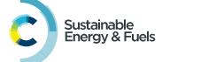 Sustainable Energy & Fuels